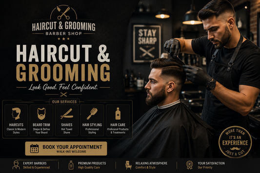 Haircut & Grooming - Barber Shop